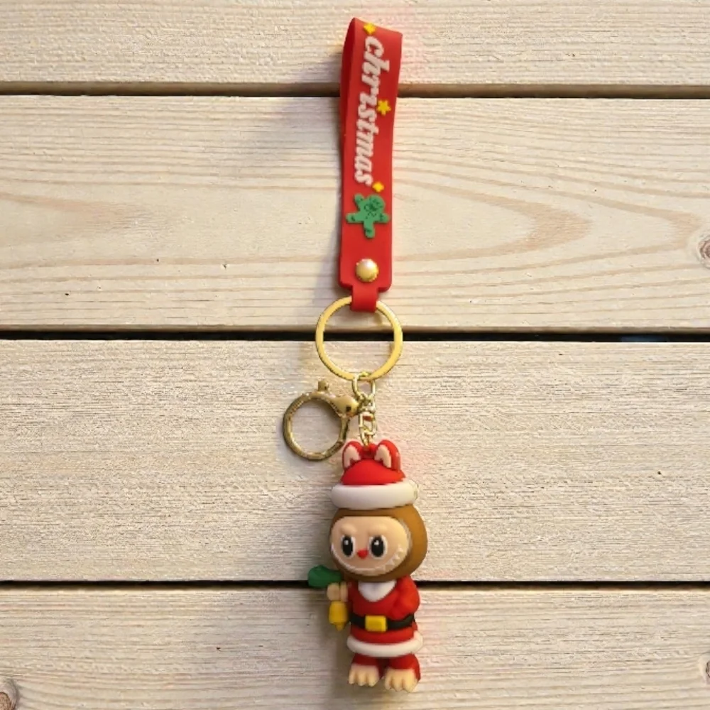 Christmas Labubu Keychain